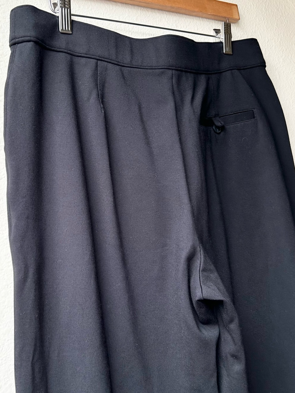 SPANX Black SPANXsupersmooth PerfectFit Ponte Wide Leg Pant Sz XL - Picture 11 of 16